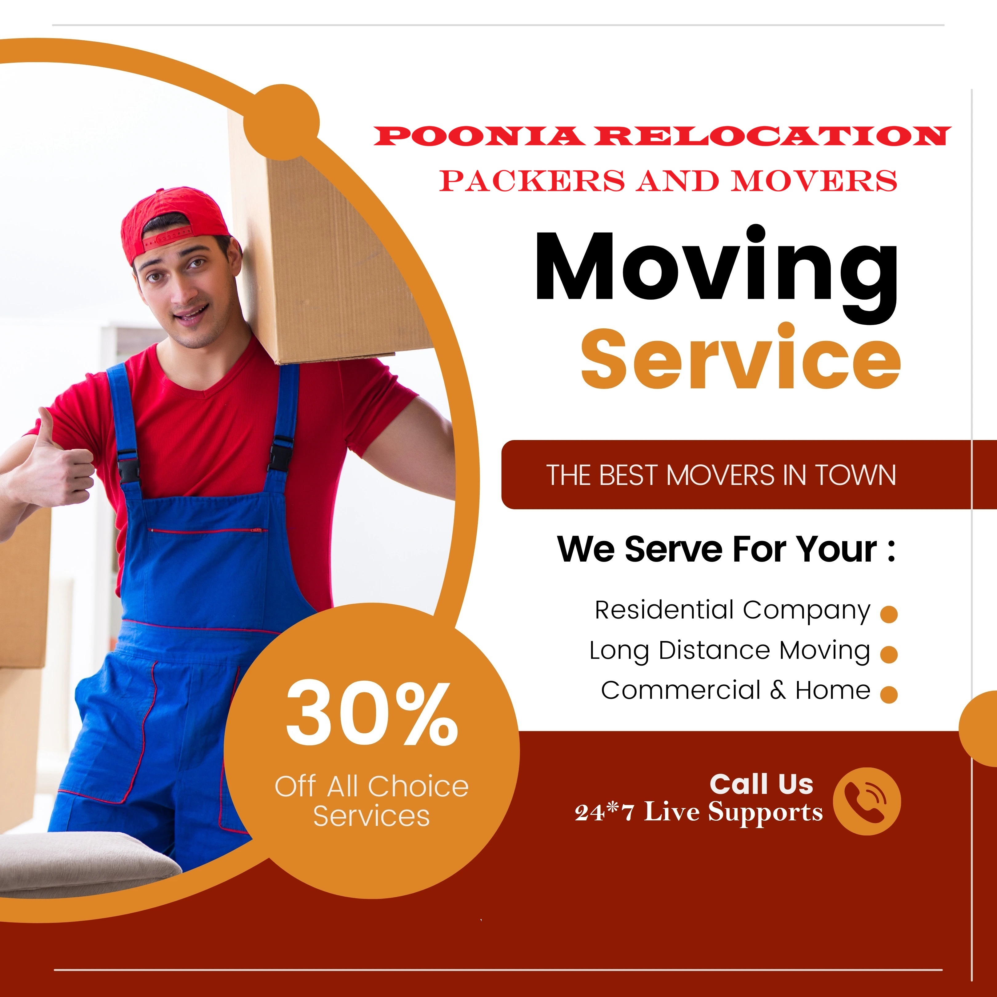 Poonia Relocation Packers and Movers services